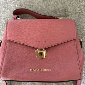 Michael Kors Bristol Leather Satchel